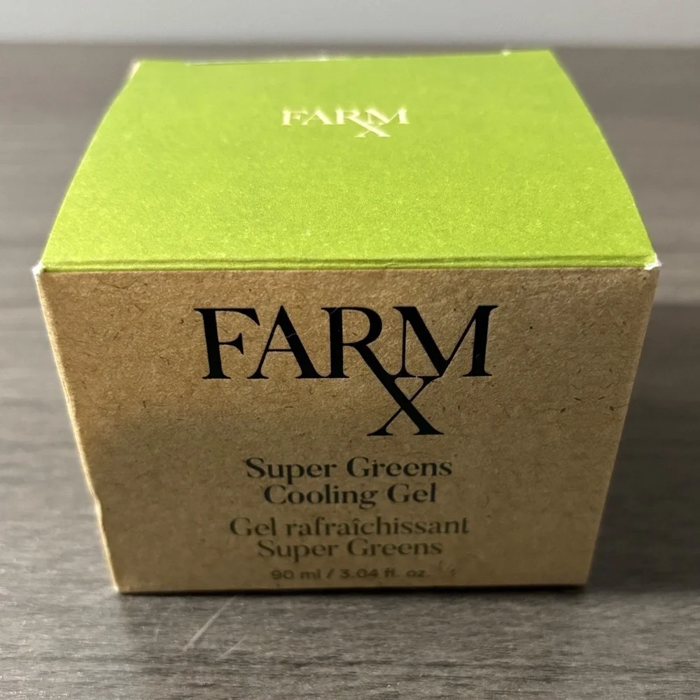 NEW Farm RX Super Greens Cooling Gel Face Moisturizer 3.04 fl oz‎